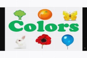 Уроки английского языка для детей, учим цвета
